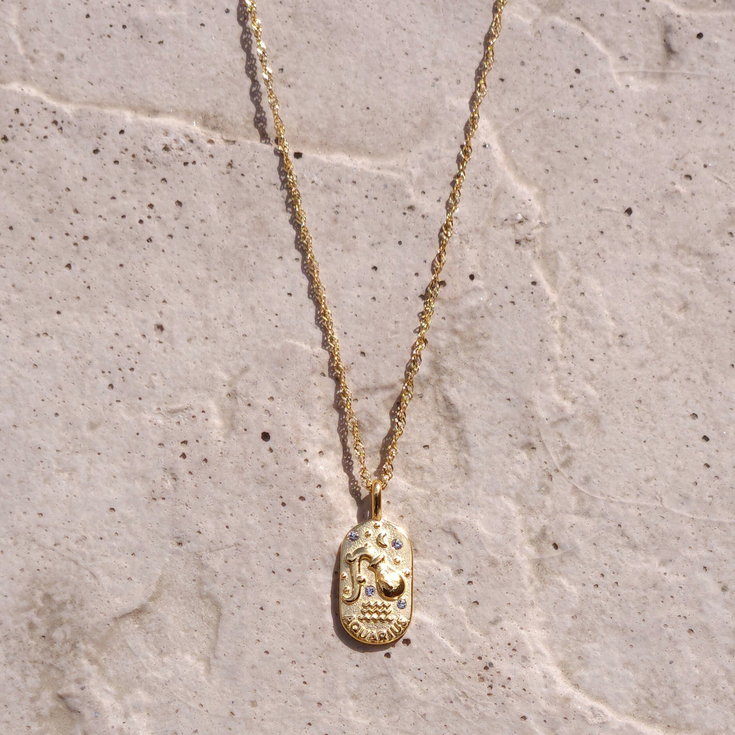 Astra Gold Zodiac Necklace