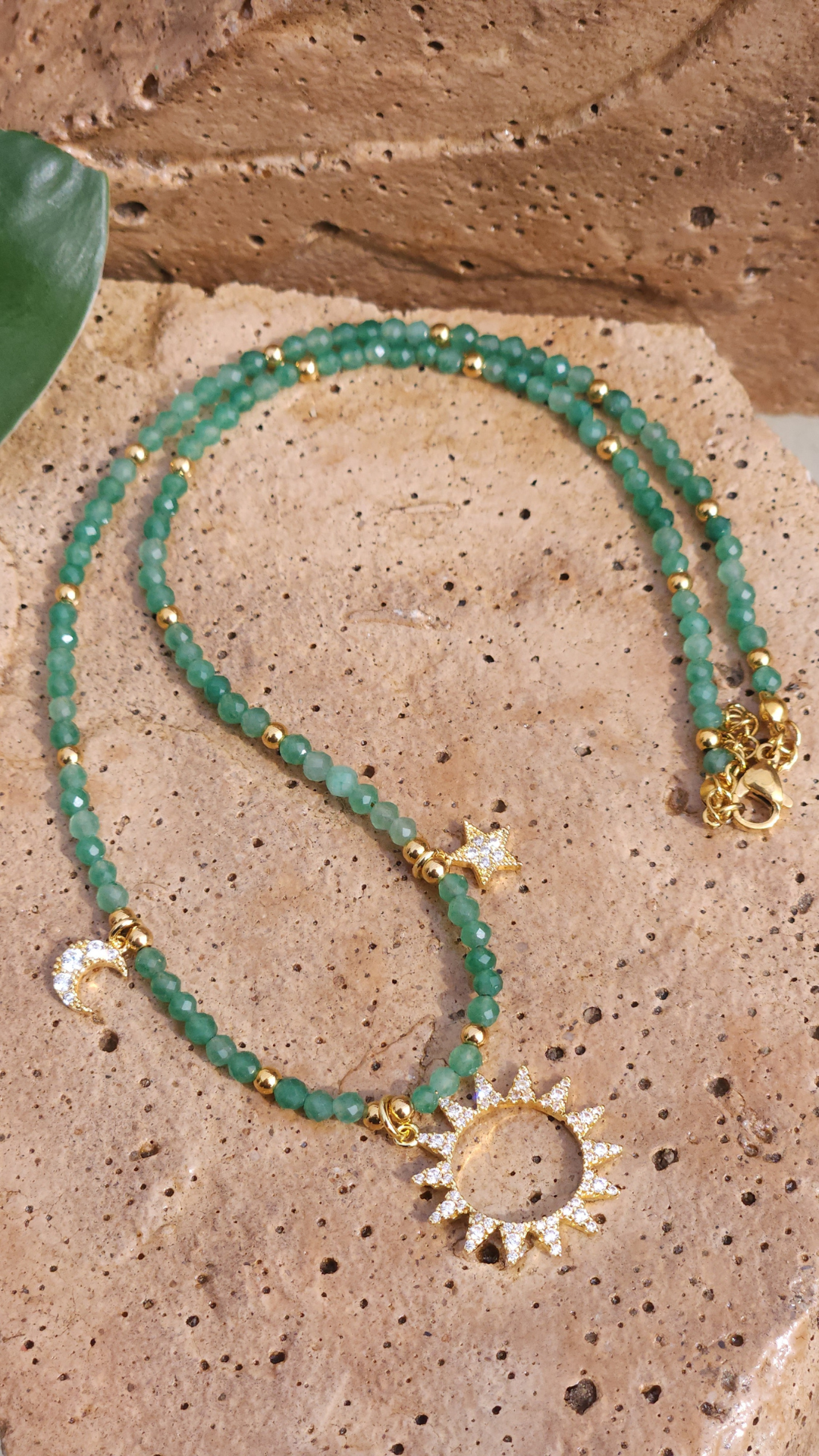 Alina Beaded Celestial Necklace